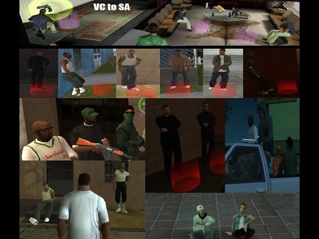 Gta Sa Recruit Main Characters Mod