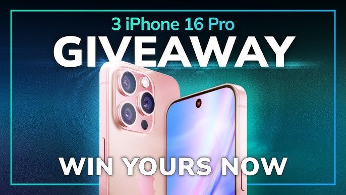 Iphone Giveaway - Win An Iphone 16 Pro Max